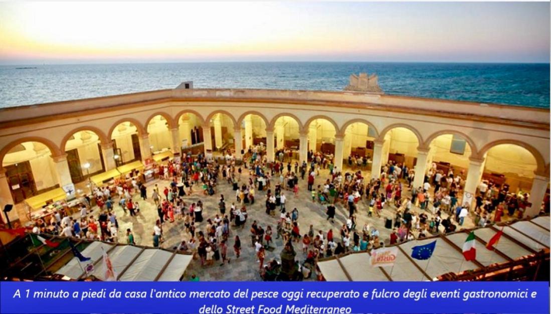 Be Mediterraneo, In Centro Sul Mare - In The Center Beach Front - 80 Mq تراباني المظهر الخارجي الصورة