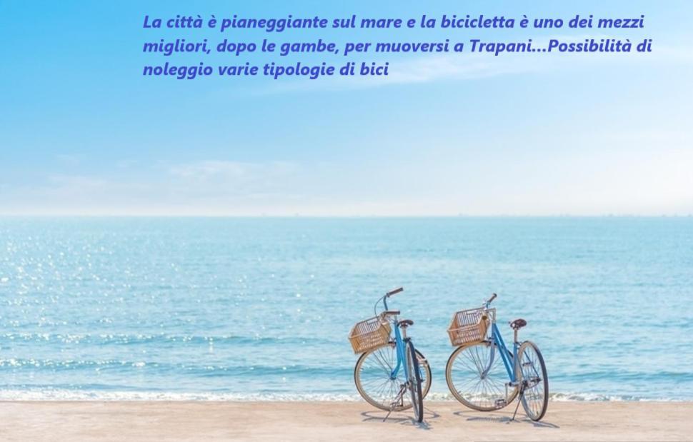 Be Mediterraneo, In Centro Sul Mare - In The Center Beach Front - 80 Mq تراباني المظهر الخارجي الصورة