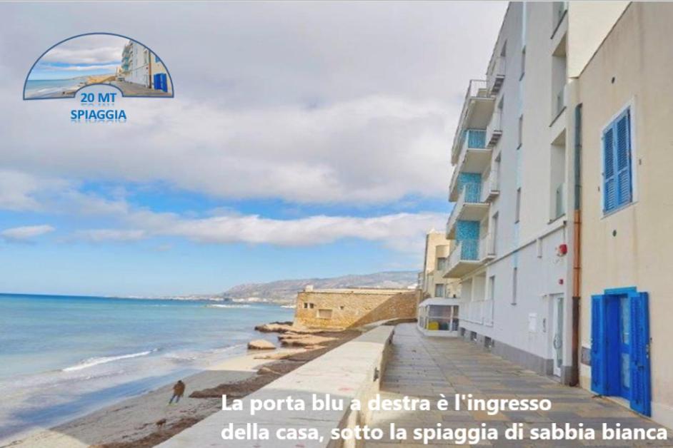 Be Mediterraneo, In Centro Sul Mare - In The Center Beach Front - 80 Mq تراباني المظهر الخارجي الصورة